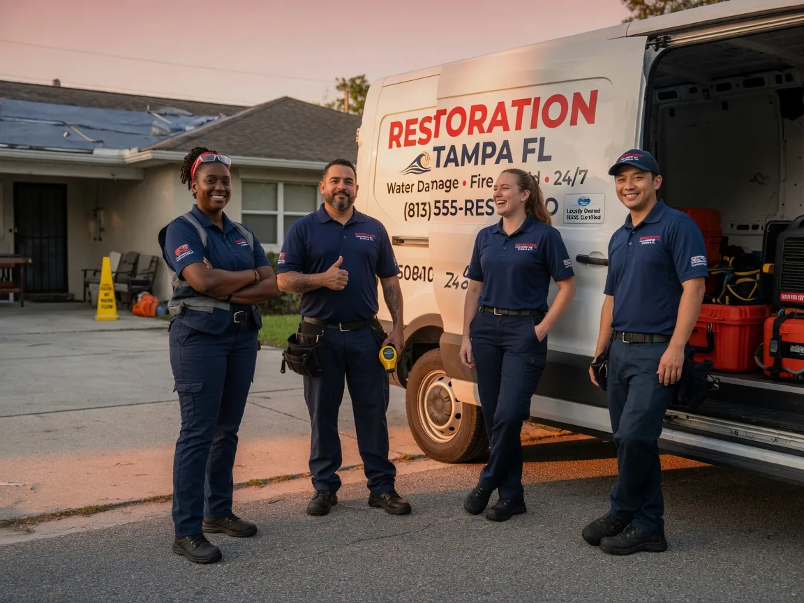 Water Damage Restoration company in Fullerton, ND